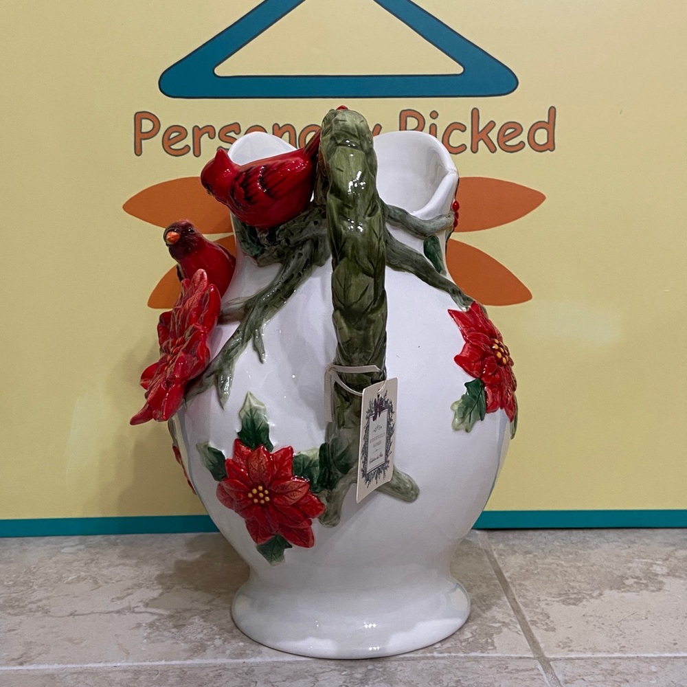 Corner Ruby Holiday Pitcher - Picture 5 of 10